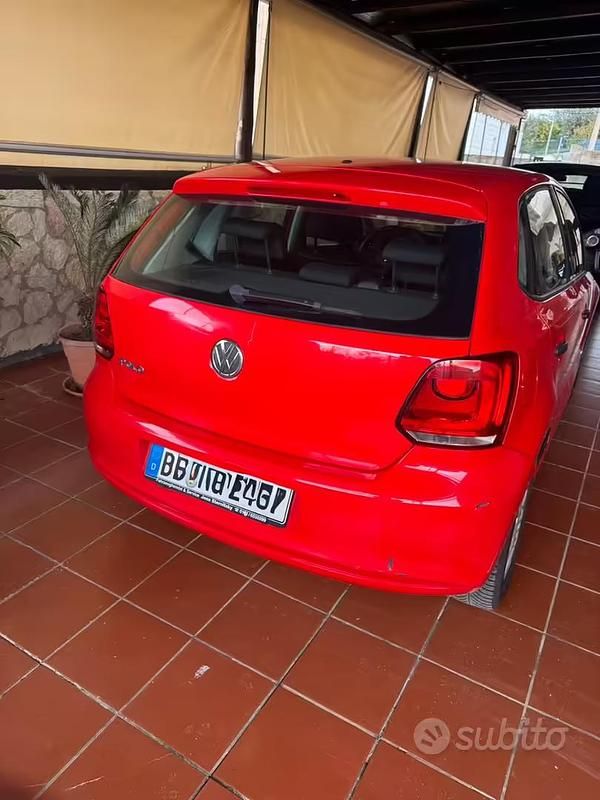 Usata VW Polo 2009 Rosso Utilitaria