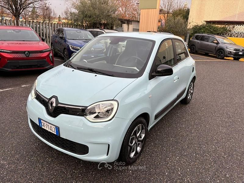 Usata Renault Twingo Equilibre 65 CV (47 kW) 2022 Blu Utilitaria