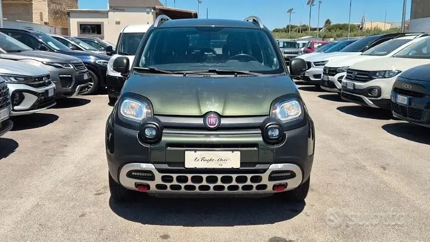 Usata Fiat Panda Cross Cross 85 CV (62 kW) 2019 Verde Utilitaria