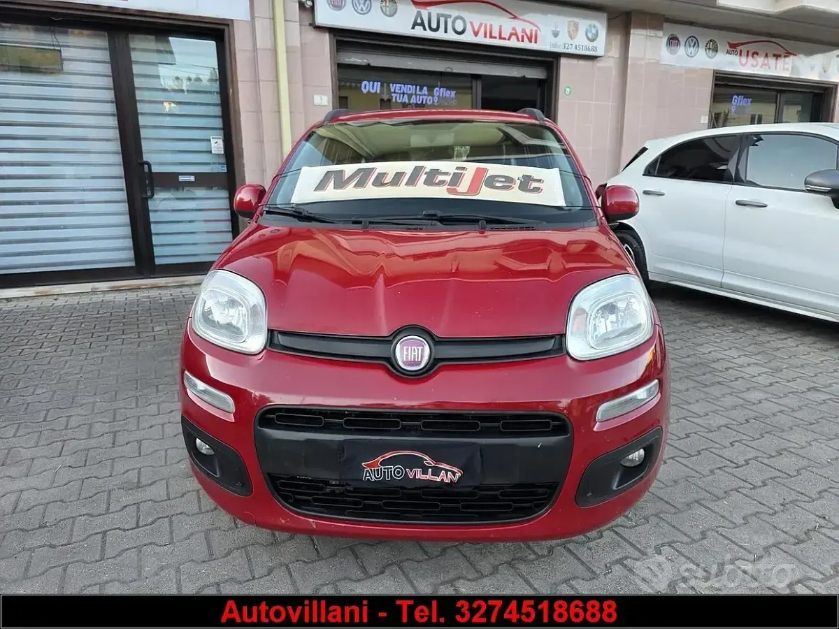 Usata Fiat Panda 75 CV (55 kW) 2014 Rosso Utilitaria