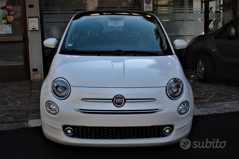 Usata Fiat 500 Lounge 69 CV (50 kW) 2018 Bianco Berlina