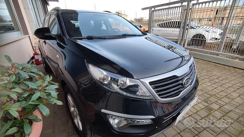 Usata Kia Sportage Active 115 CV (84 kW) 2011 Nero SUV