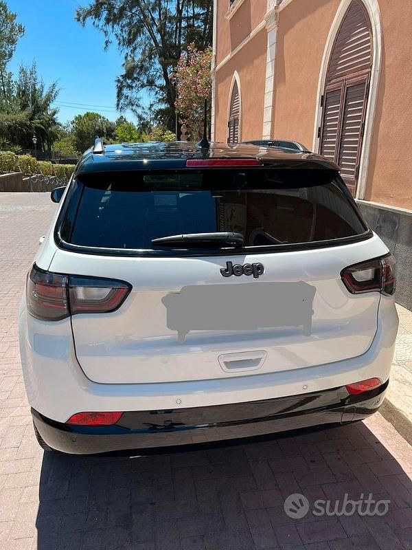 Usata Jeep Compass 130 CV (95 kW) 2022 Bianco SUV