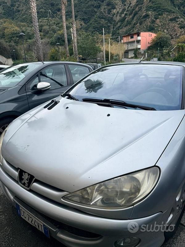 Usata Peugeot 206 CC 2003 Grigio Cabrio