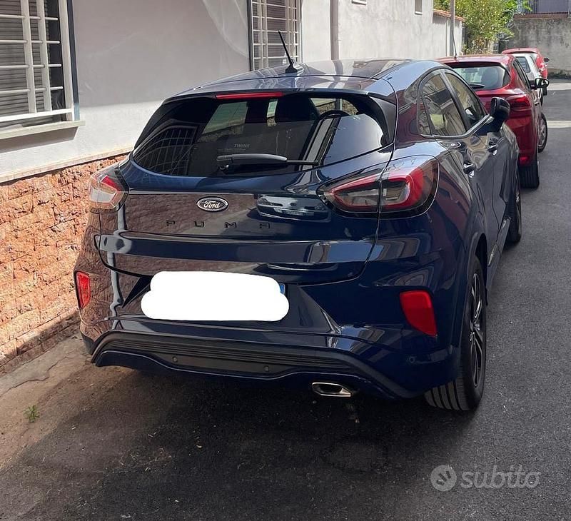 Second-hand Ford Puma 125 CP (91 kW) 2023 Albastru SUV