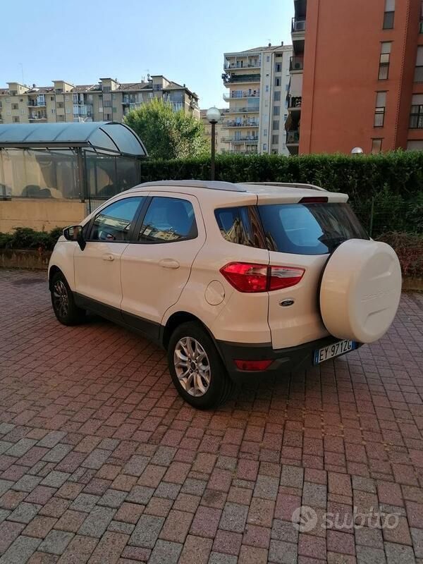 Usata Ford Ecosport Sport 100 CV (73 kW) 2015 Bianco SUV