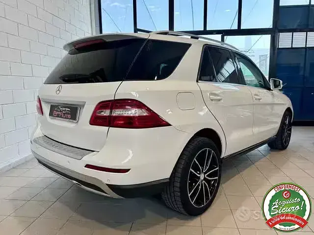 Usata Mercedes ML250 204 CV (150 kW) 2013 Bianco SUV