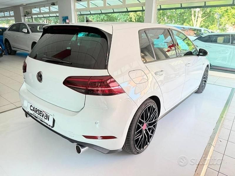 Usata VW Golf VII GTI 245 CV (180 kW) 2019 Bianco Berlina