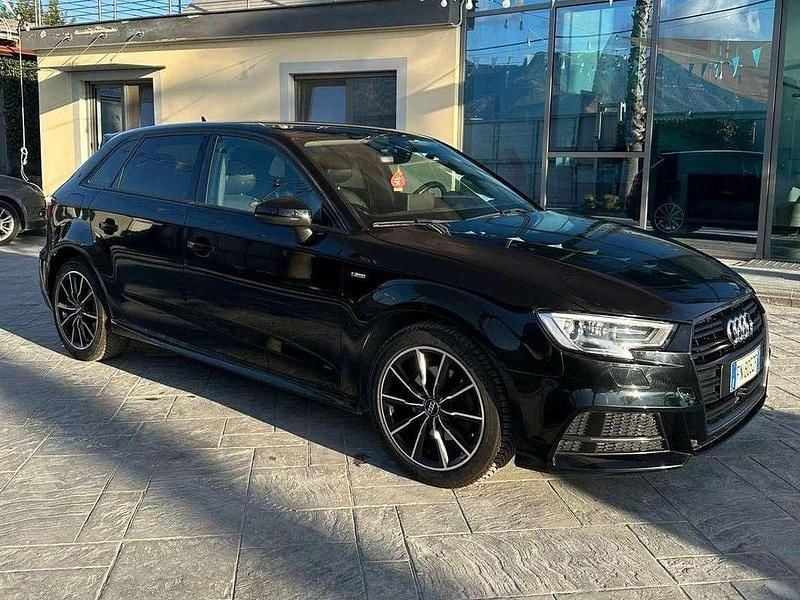 Usata Audi A3 Ambiente 150 CV (110 kW) 2019 Nero Berlina