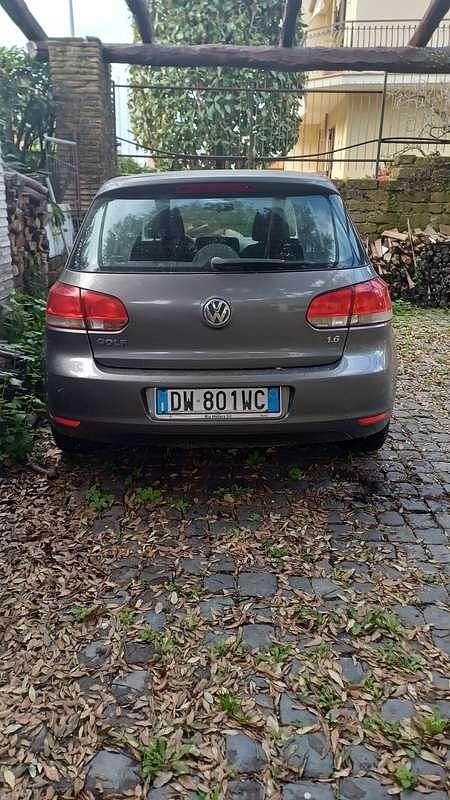 Usata VW Golf VI Trendline 102 CV (75 kW) 2009 Grigio Utilitaria