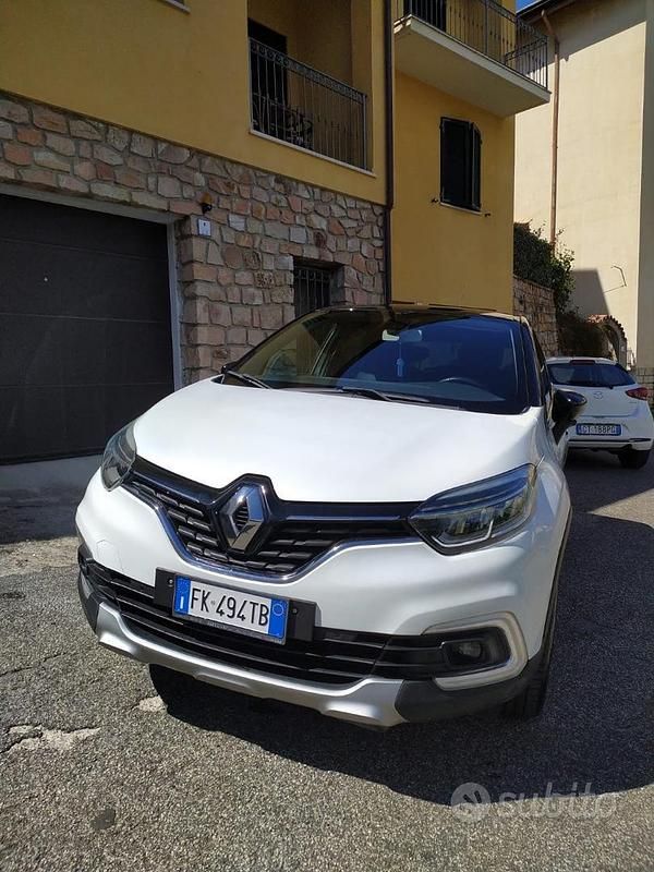 Usata Renault Captur 90 CV (66 kW) 2018 Bianco SUV