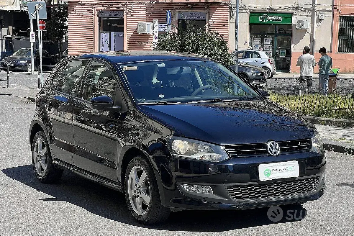Usata VW Polo Comfortline 75 CV (55 kW) 2012 Nero Utilitaria