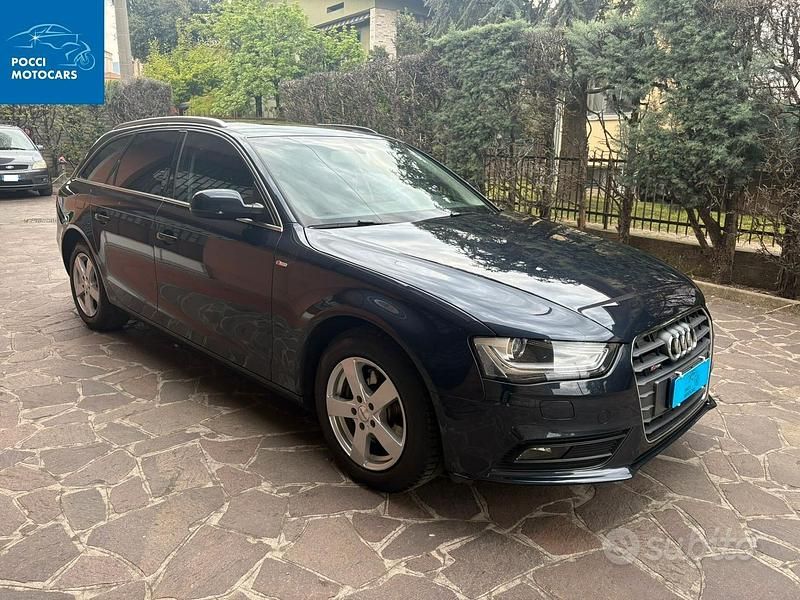 Usata Audi A4 Business Plus 190 CV (139 kW) 2014 Blu Station wagon