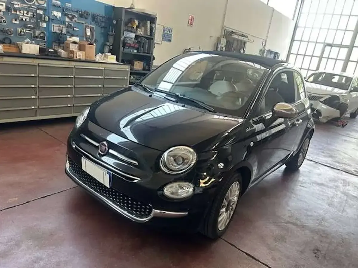 Usata Fiat 500C Dolcevita 69 CV (50 kW) 2022 Nero Cabrio