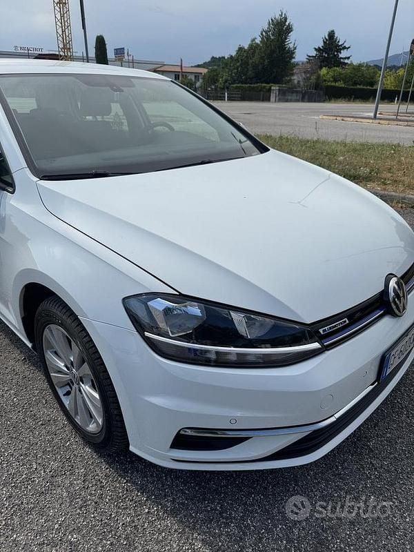 Usata VW Golf VII 2018 Bianco Berlina