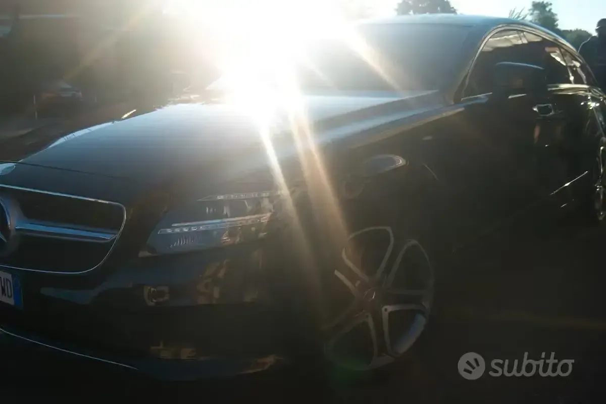 Usata Mercedes CLS250 Premium 204 CV (150 kW) 2014 Grigio Coupé