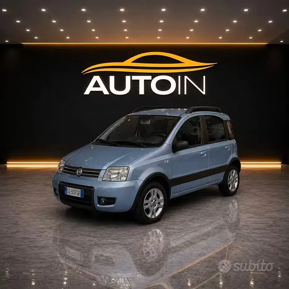 Usata Fiat Panda Dynamic 60 CV (44 kW) 2009 Blu Utilitaria