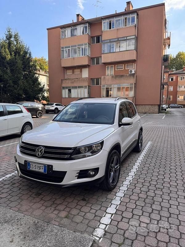 Usata VW Tiguan 110 CV (80 kW) 2013 Bianco SUV