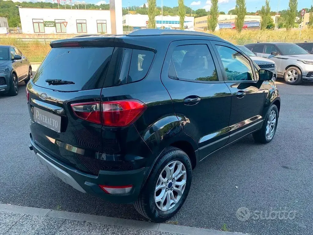Usata Ford Ecosport Titanium S 95 CV (69 kW) 2017 Nero SUV