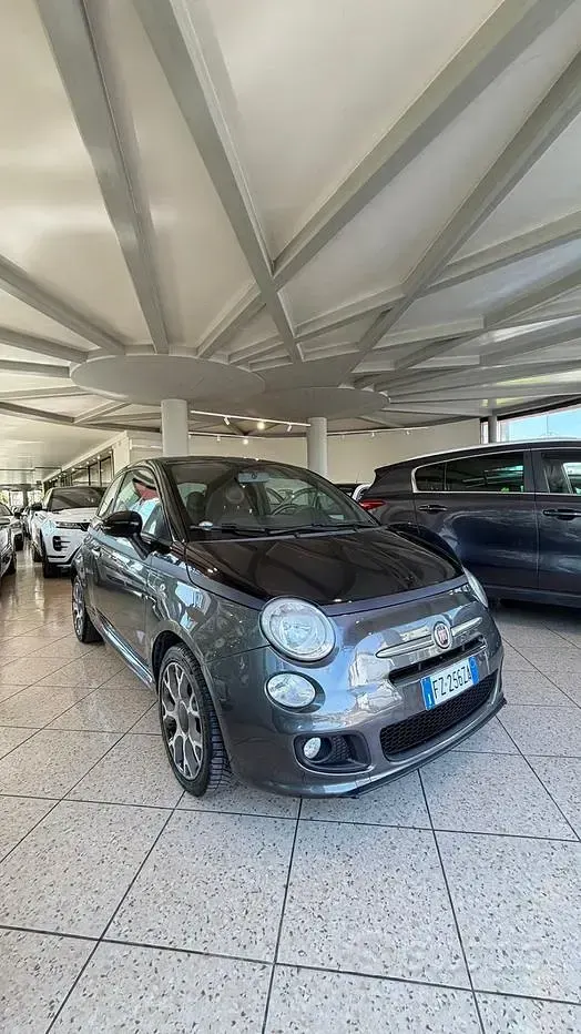 Usado Fiat 500 Lounge 69 CV (50 kW) 2014 Gris Berlina