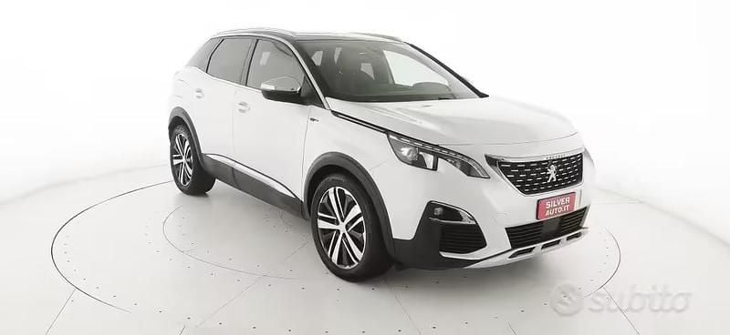 Usata Peugeot 3008 GT 177 CV (130 kW) 2018 Bianco pastello SUV
