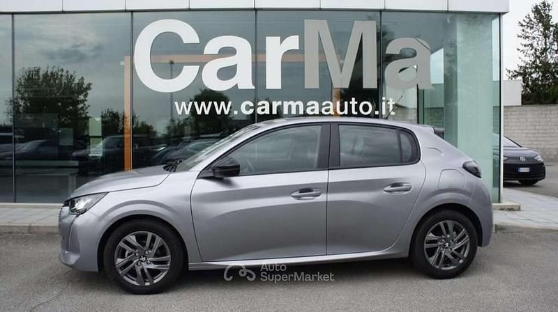 Usata Peugeot 208 Active 75 CV (55 kW) 2022 Grigio Utilitaria
