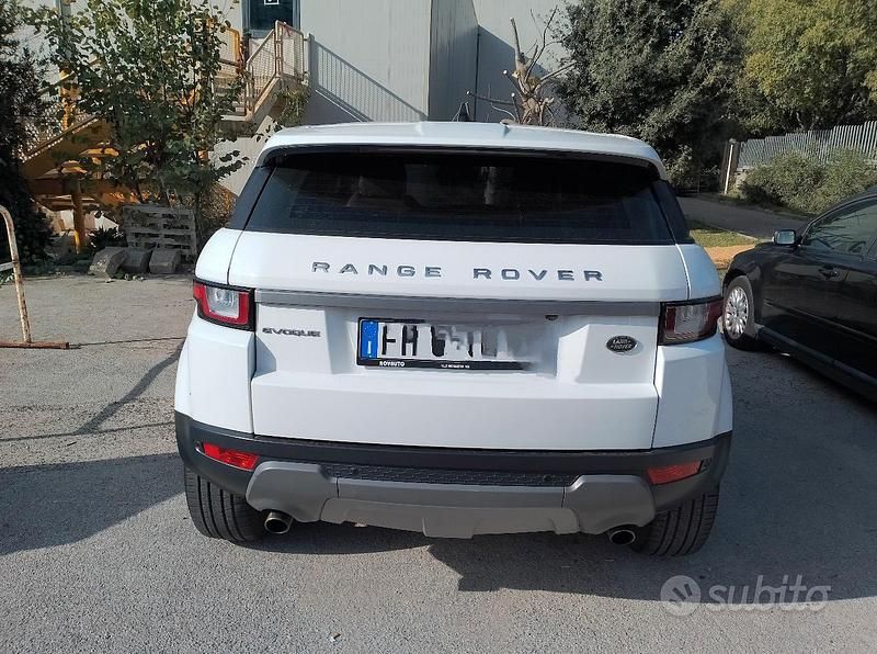Usata Land Rover Range Rover evoque 2017 Bianco Berlina
