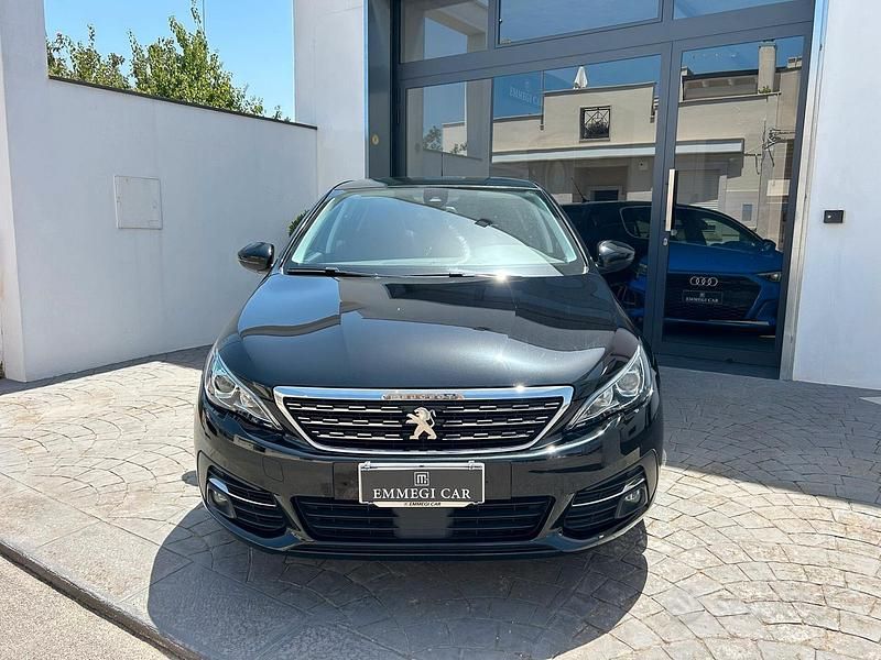 Usata Peugeot 308 Allure 131 CV (96 kW) 2018 Nero Berlina