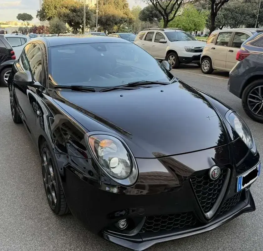 Gebraucht Alfa Romeo MiTo Super 105 PS (77 kW) 2017 Schwarz Kleinwagen