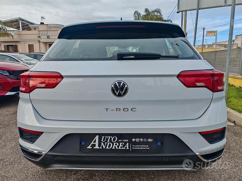 Usata VW T-Roc 116 CV (85 kW) 2022 Bianco SUV
