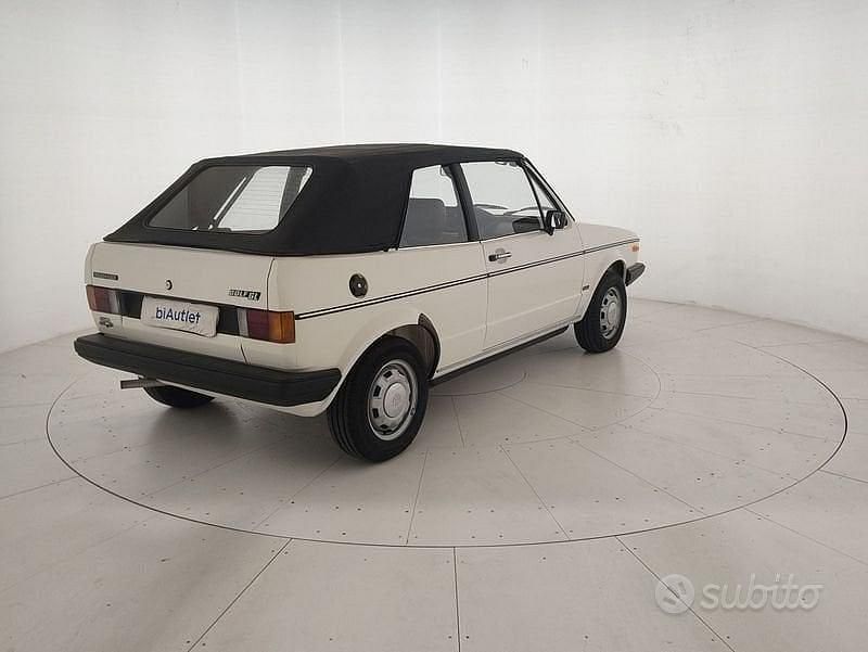 Usata VW Golf Cabriolet 50 CV (36 kW) 1982 Bianco Cabrio