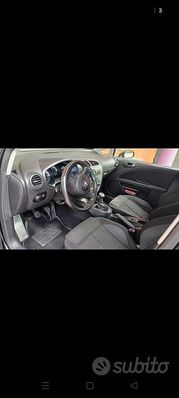 Usata Seat Leon FR 170 CV (125 kW) 2008 Nero Utilitaria