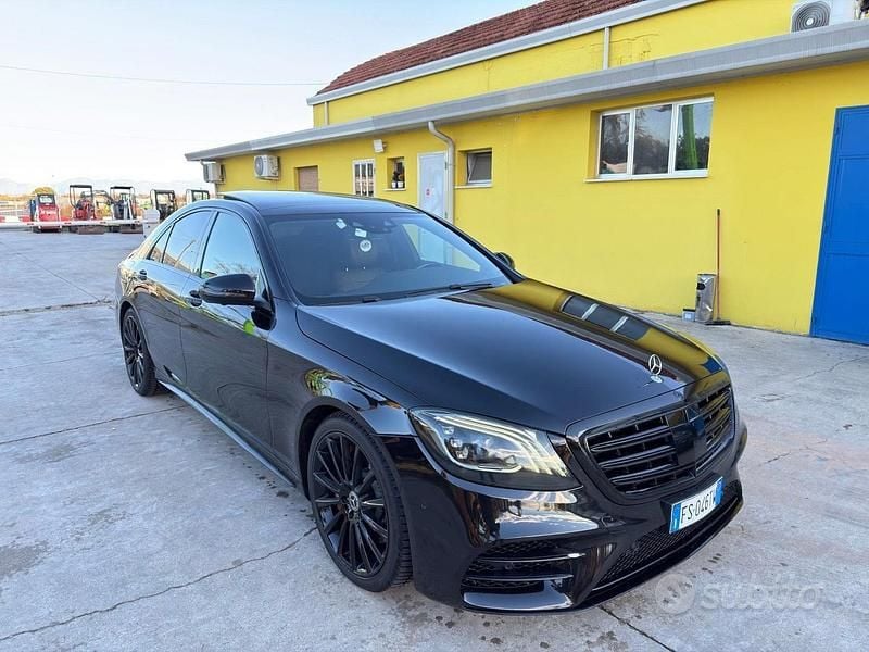 Usata Mercedes S350 Premium Plus 286 CV (210 kW) 2018 Nero Berlina