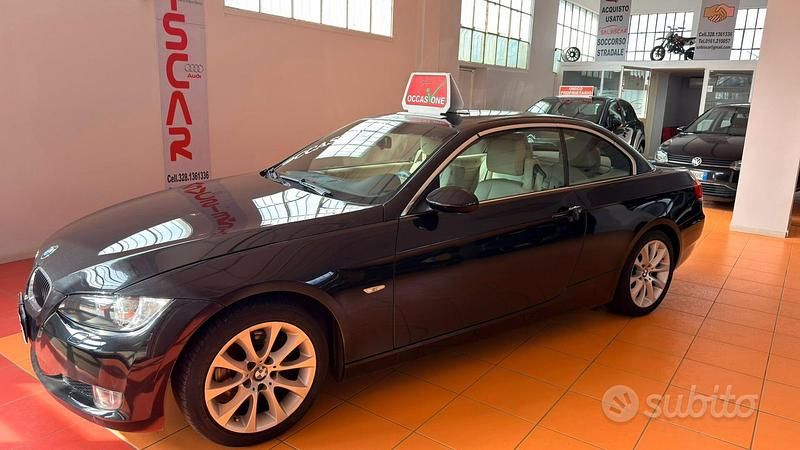 Usata BMW 320 Cabriolet Comfort Edition 177 CV (130 kW) 2009 Nero Cabrio