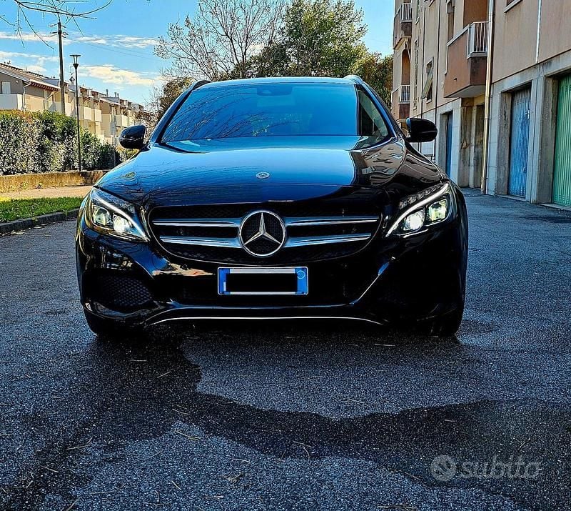 Nero Usata 2018 Mercedes C220 Premium Station wagon | 13.500 € (Super prezzo) - Immagine 1/4