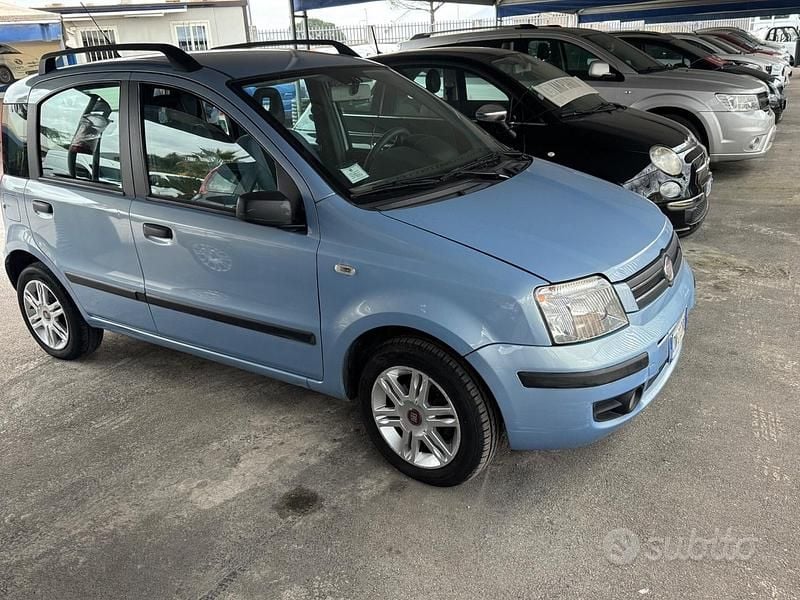 Usata Fiat Panda Easy 69 CV (50 kW) 2008 Blu Utilitaria