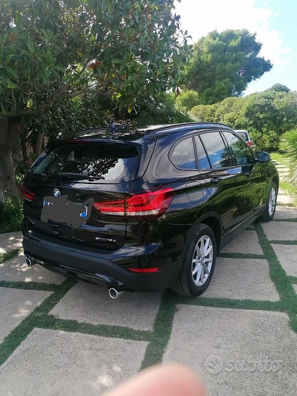 Usata BMW X1 150 CV (110 kW) 2021 Nero SUV