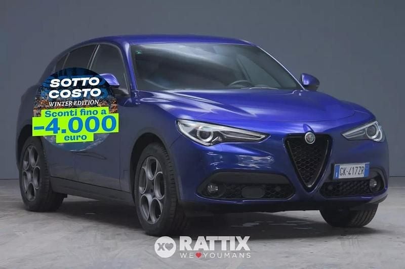 Blu Usata 2022 Alfa Romeo Stelvio Sprint SUV | 24.443 € (Super prezzo) - Immagine 1/4