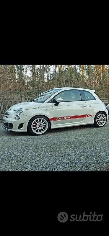 Usata Abarth 500 2008 Bianco Utilitaria
