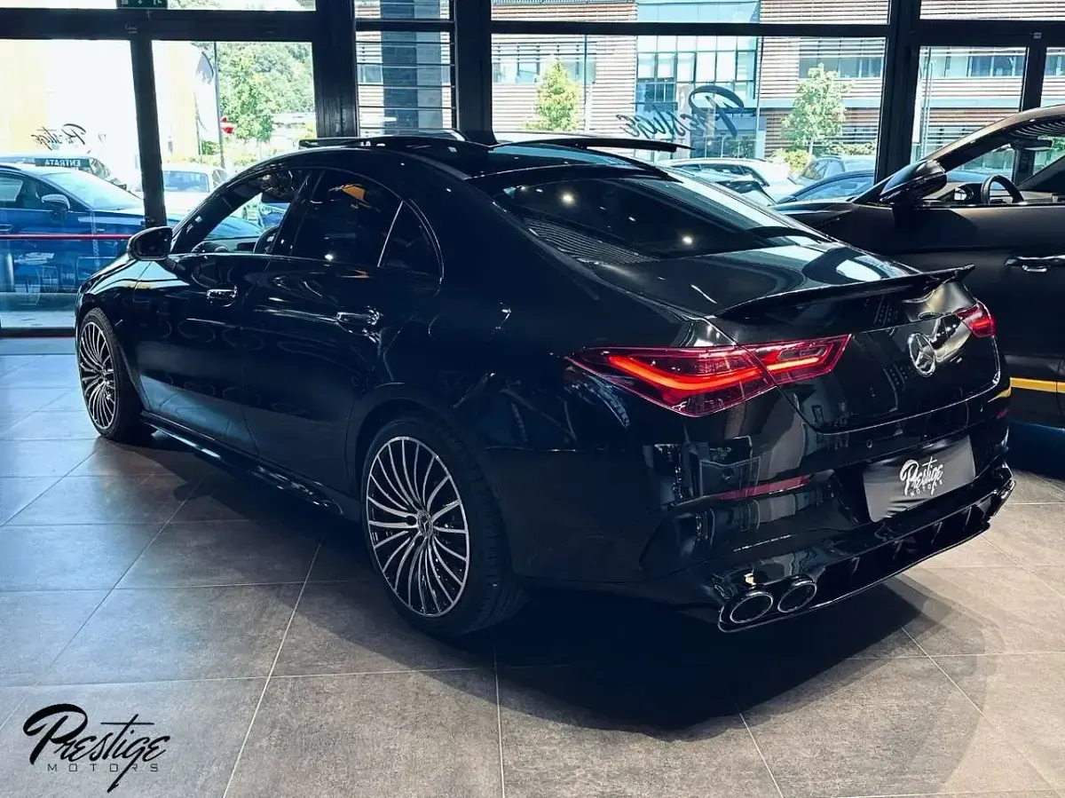 Usata Mercedes CLA200 AMG Line Premium Plus 150 CV (110 kW) 2024 Nero Coupé