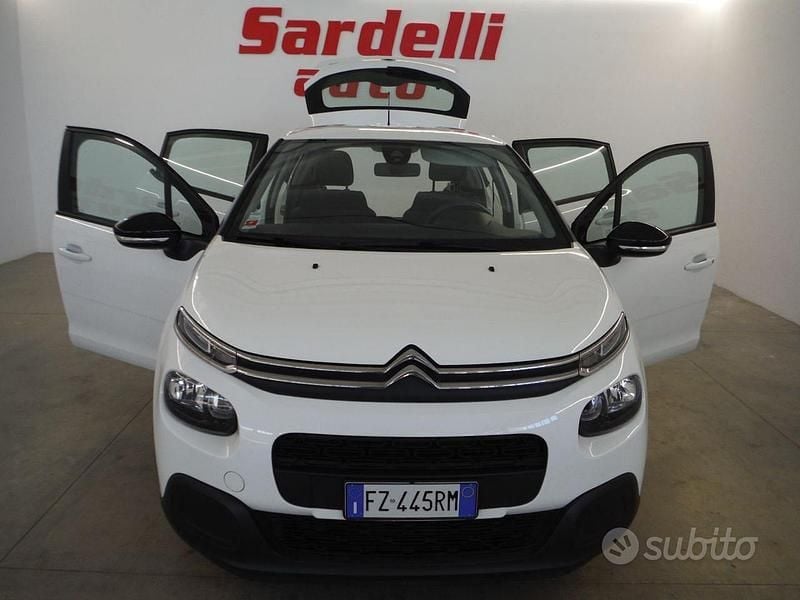 Usata Citroën C3 Feel 102 CV (75 kW) 2019 Bianco Utilitaria