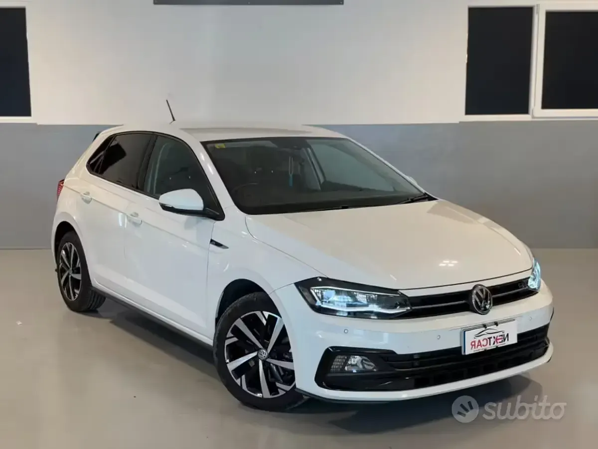 Usata VW Polo Comfortline 95 CV (69 kW) 2018 Bianco Utilitaria