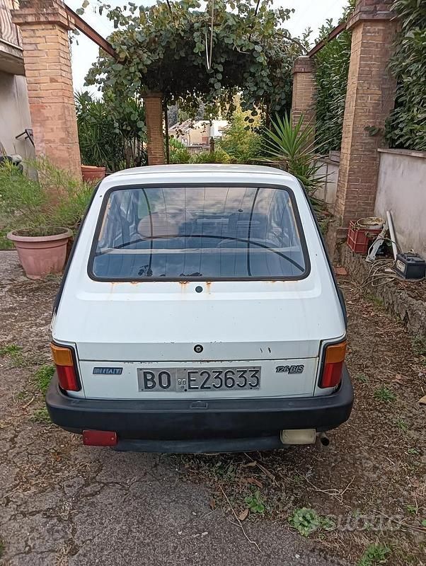 Usata Fiat 126 25 CV (18 kW) 1989 Bianco Utilitaria