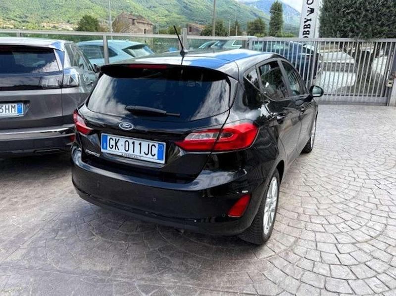 Usata Ford Fiesta Titanium 75 CV (55 kW) 2022 Nero Utilitaria
