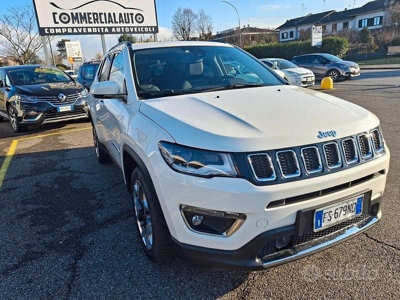 Usata Jeep Compass Limited 120 CV (88 kW) 2019 Bianco SUV