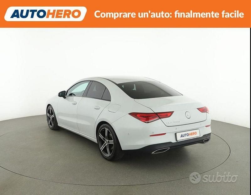 Usata Mercedes CLA180 116 CV (85 kW) 2020 Bianco Berlina