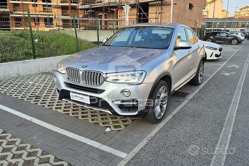 Usata BMW X4 xLine 190 CV (139 kW) 2016 Gray SUV