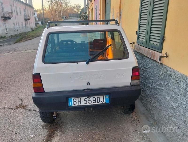 Usata Fiat Panda 50 CV (36 kW) 2000 Bianco Utilitaria