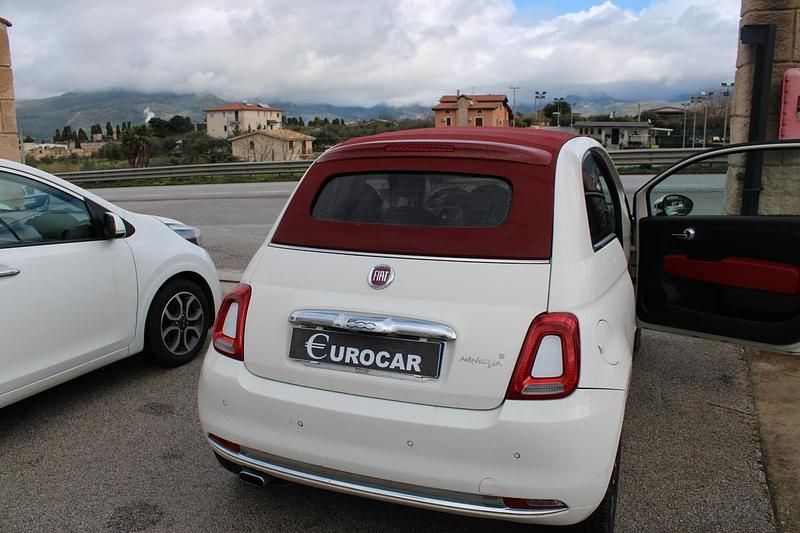 Usata Fiat 500C Rock 74 CV (54 kW) 2009 Bianco Cabrio