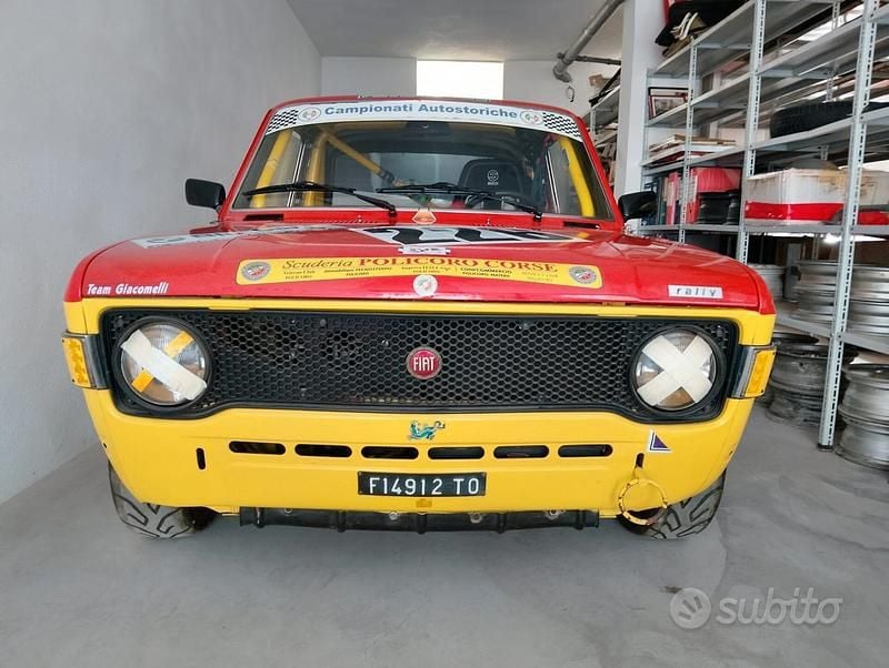 Usata Fiat 128 89 CV (65 kW) 1970 Giallo Berlina